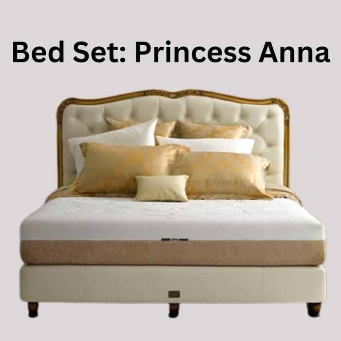Full Set King Koil Princess Elizabeth Kasur/Matrass/Mattress/Springbed Kingkoil Latex (Medium)