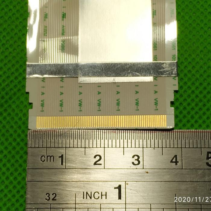 Kabel Data Flexible Fleksibel Lvds 68 Jalur Pin Panjang 43Cm Awm 20861