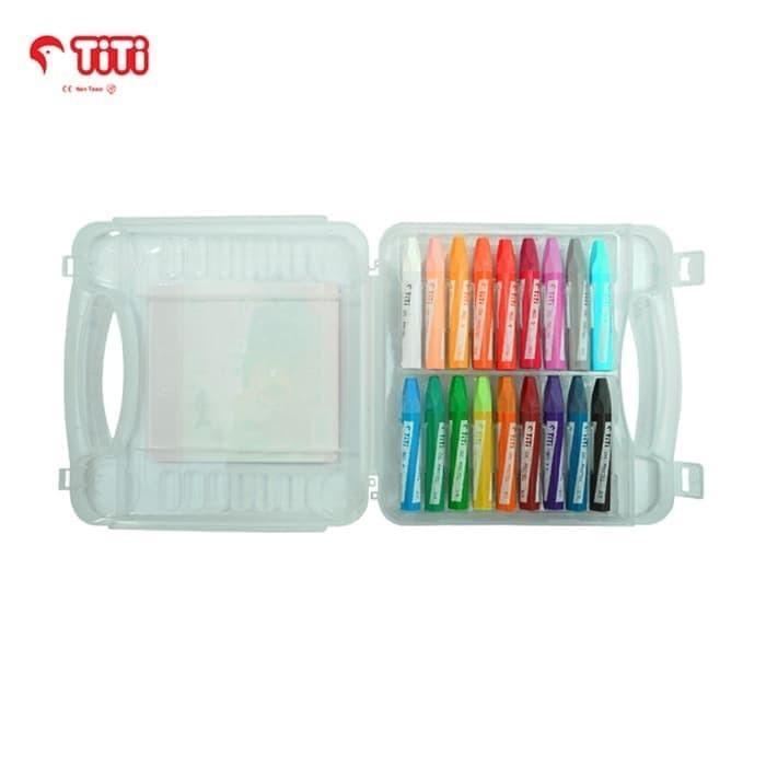 yf6l- Crayon Joyko 18 Warna/Krayon Murah Joyko 18Warna/Oil Pastels Joyko Krayon Mewarnai
