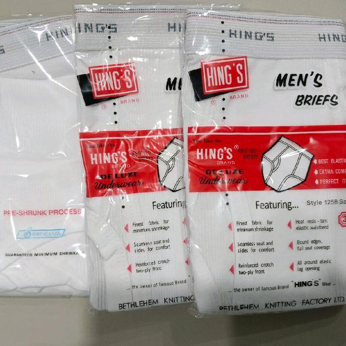 mguf- Celana Dalam Pria Hings Original 32 34 36 38 40 42 / Cd Pria Hings Original