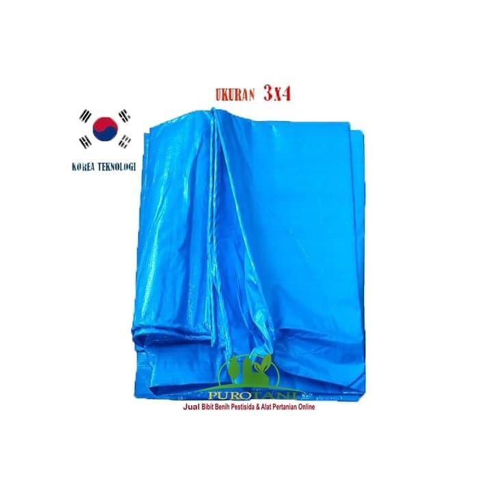 HS7 Terpal 3x4 terpal layar tenda kolam Ikan montana korea LIMITED EDITIONJJ880