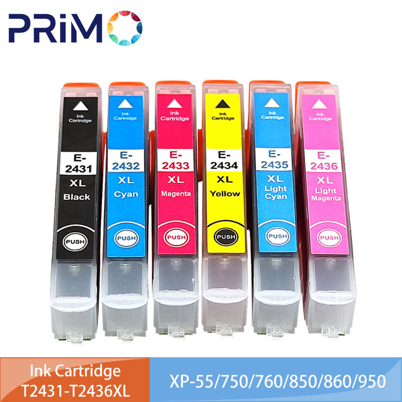 T2431-T2436 T2431 24Xl Ink Cartridge For Expression Xp55 Xp750 Xp760 Xp850 Xp860 Xp950 Xp960 Xp970