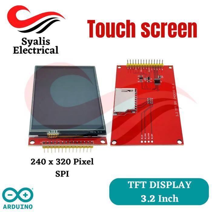 TRONIC- Display Tft Lcd Oled 3.2 Inch Arduino [Syalis]