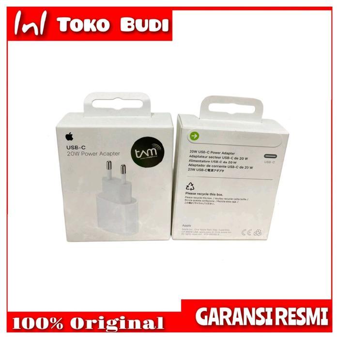 IpStore- Apple Power Adapter Travel 20W Usb-C Garansi Resmi Ibox