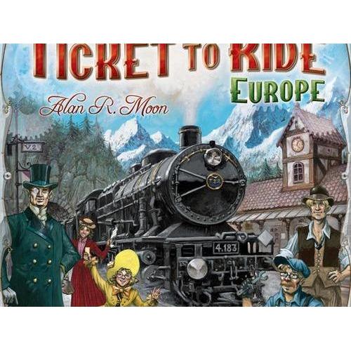 Ticket To Ride Europe Board Game