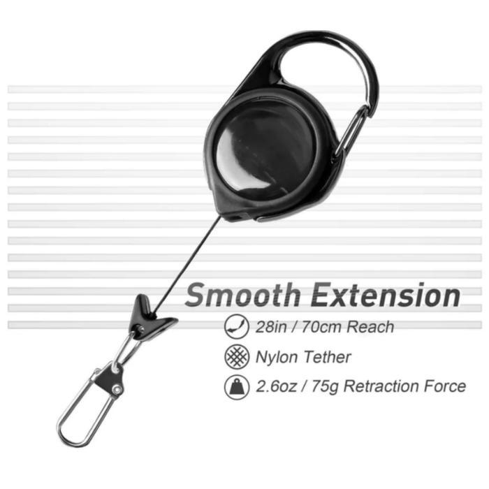 YOYO GANTUNGAN PANCING KAIT GUNTING KUNCI DITARIK TAS RANSEL BACKPACK