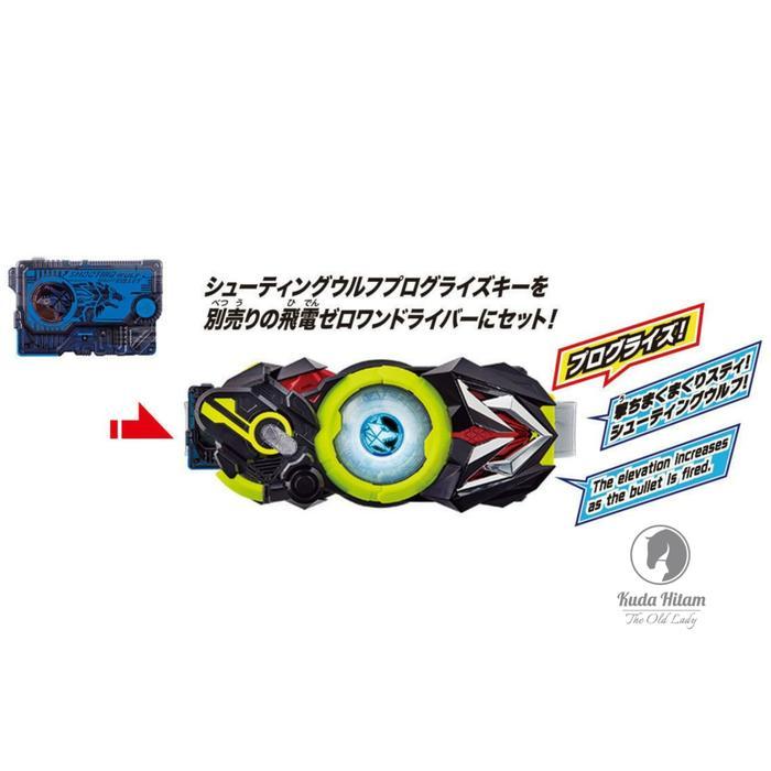 BANDAI KAMEN RIDER ZERO-ONE DX AIMS SHOTRISER SHOT RISER DRIVER VULCAN KODE 1027