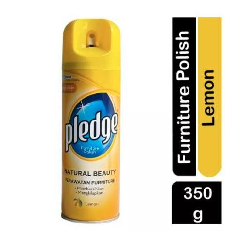 LEMON PLEDGE BESAR 350ML PEMBERSIH FURNITURE PENGKILAP SEPEDA MOTOR