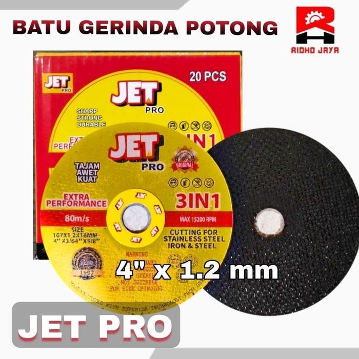 New- Mata Gerinda Potong Besi 4 Inci 1 Kotak 20 Pcs