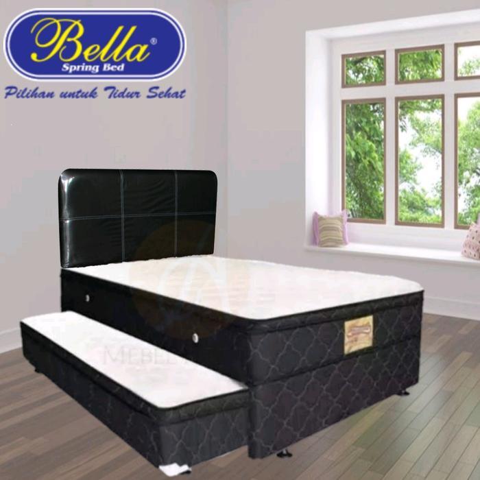 Set sorong Springbed Bella 2in1 Diamond 100 120 140 Promo Murah sorong anak