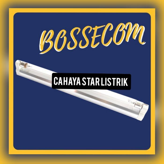 LAMPU TL NEON BOSSECOM T5 LED TUBE 8W/14W/21W/28W KAP+LAMPU / 1SET