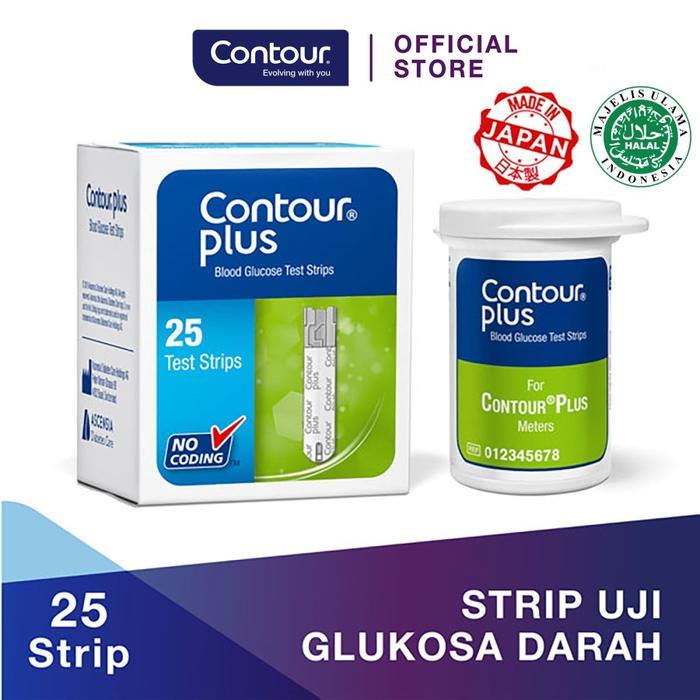 ASCENSIA DIABETES CARE - CONTOUR PLUS STRIP TEST GULA DARAH 50 STRIP
