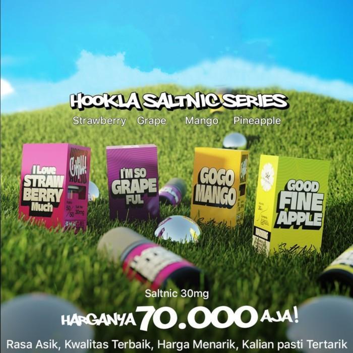 HOOKLA STRAWBERRY CREAM CRACKERS SALTNIC 30ML 30MG BY RED QUEEN