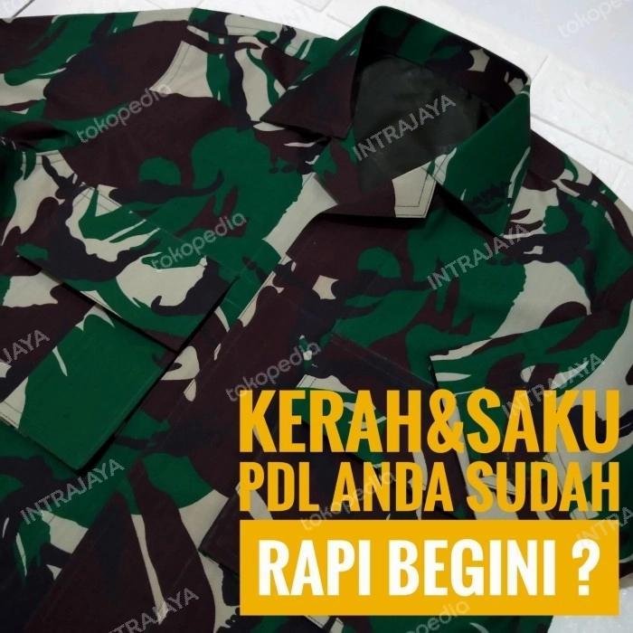 ORIGINAL Baju PDL wool TNI Spek Pejabat READY STOCK