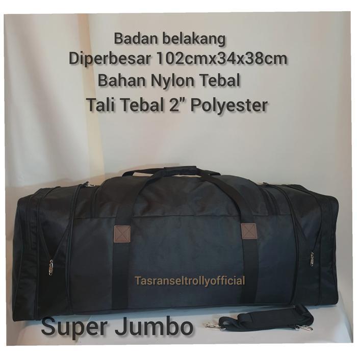 Tas Pakaian Polo Interclub 102Cm-Up Ukuran Super Jumbooriginal Mudik Ori Original Asli