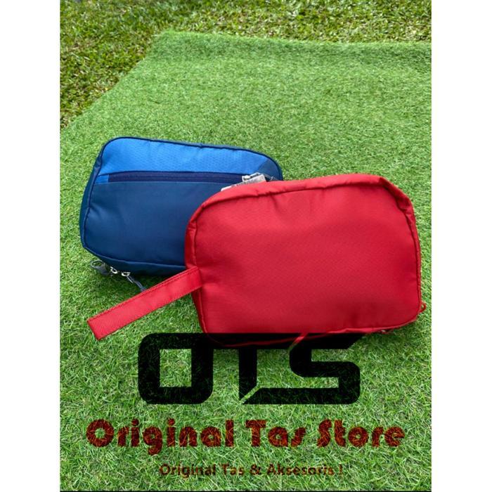 Tas Eiger Pivot 6323 Multi Purpose Personal Pouch Hand Bag Clutch Outdoor Original Red Ori Original