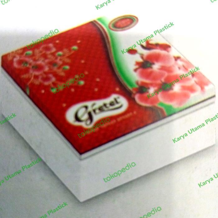 Dus Kotak Box Nasi Dan Kue Uk 22X22X8