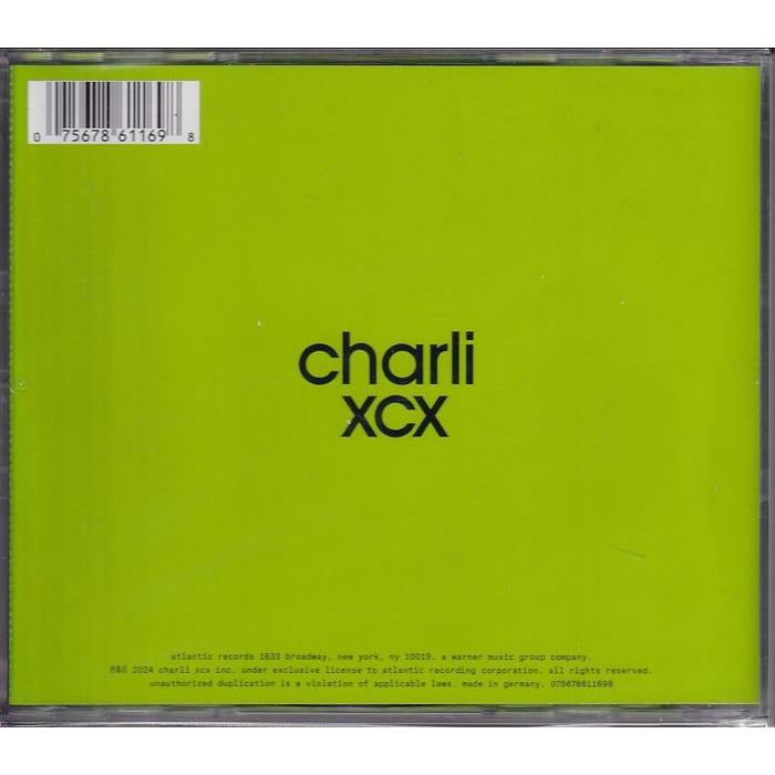 Cd Charli Xcx Brat Original