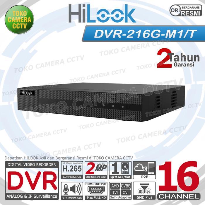 Dvr Recorder Cctv Hilook 16 Channel Cctv Hilook 16Ch 2Mp
