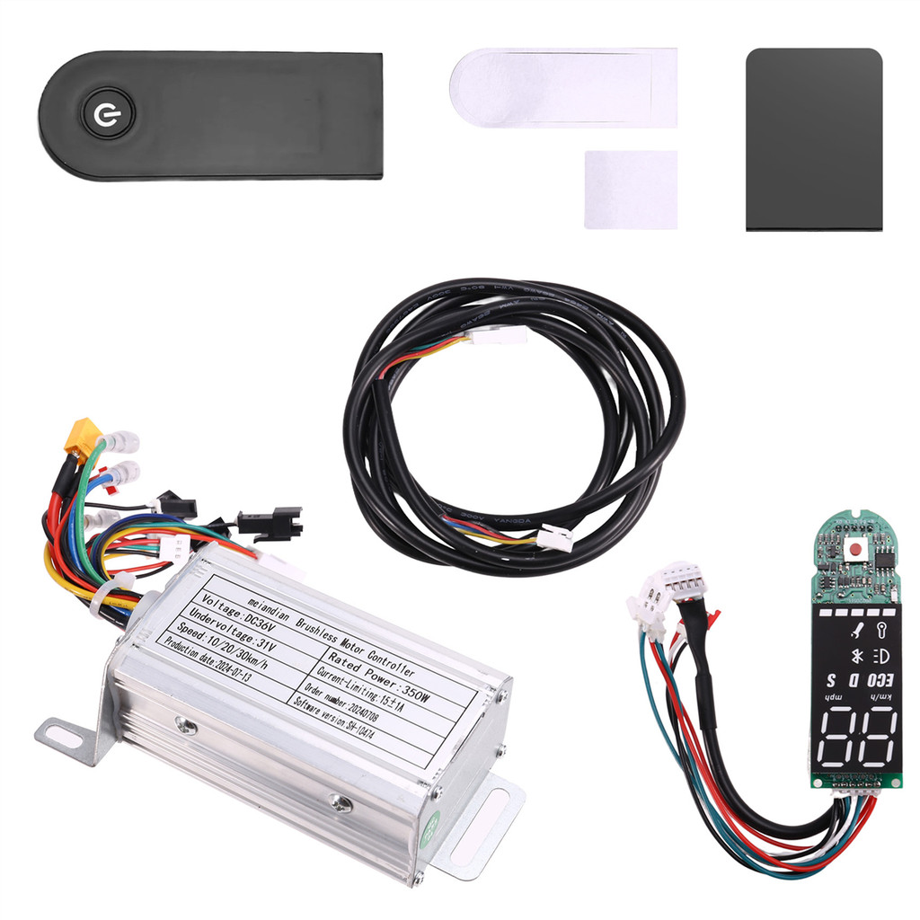 Newest 36V 350W Brushless Controller+Bluetooth Meter+Extension Cord Kit For M365/M365 Pro Electric