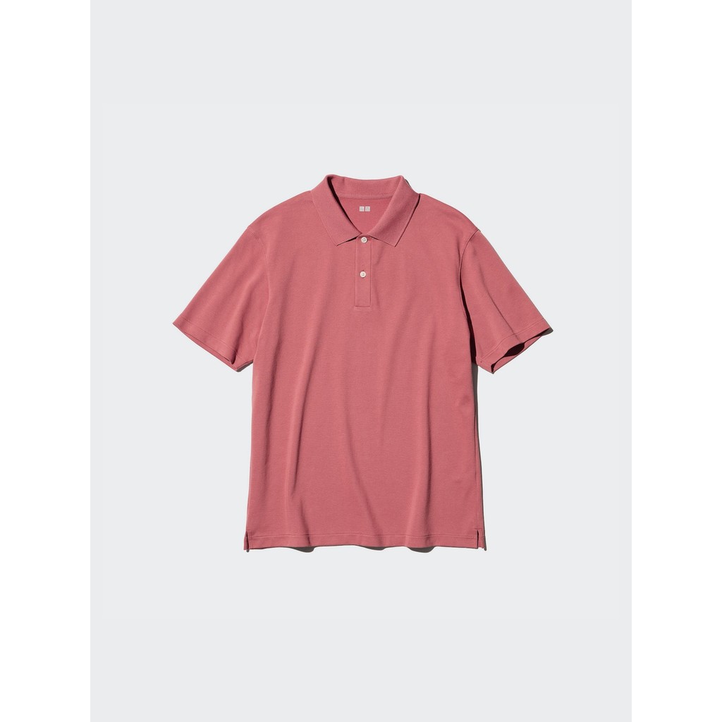 Uniqlo AIRism Katun Kaos Polo Pique