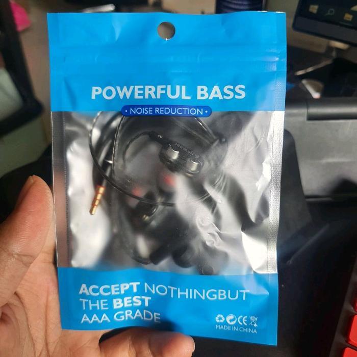 Headset Original GOON 4D Double Bass Jack 3.5 mm Earphone Goon Origina