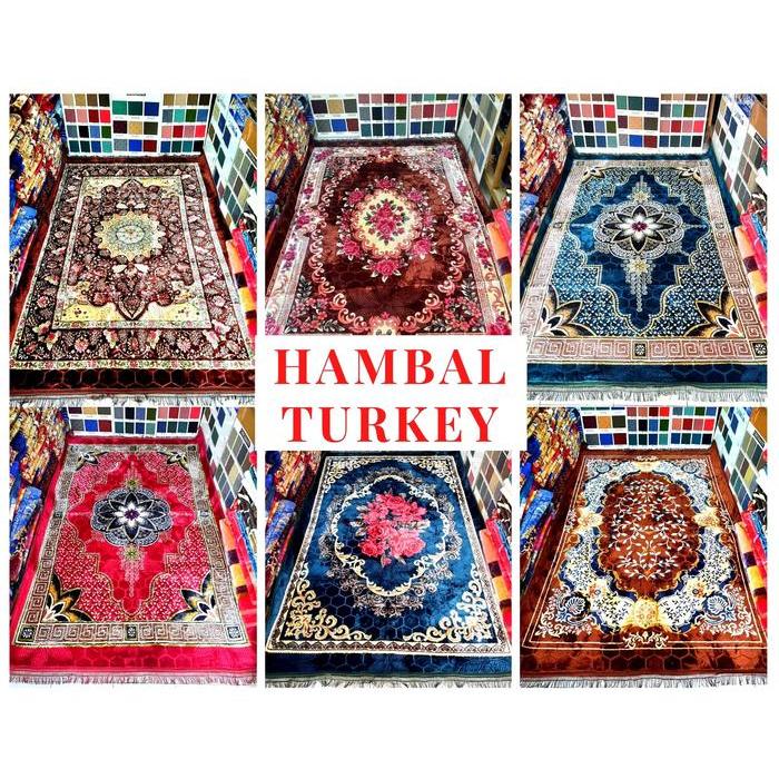 Hemat Hambal Turki 2X3M Ambal Turki Original Karpet Turki Terlaris