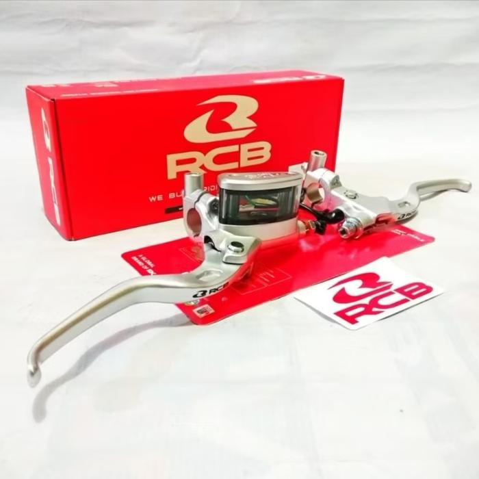 Rcb Master Rem Original Rcb E2 14Mm Kiri Kopling E2 Silver Oval Motor Universal Untuk Fizr Fiz R Crf