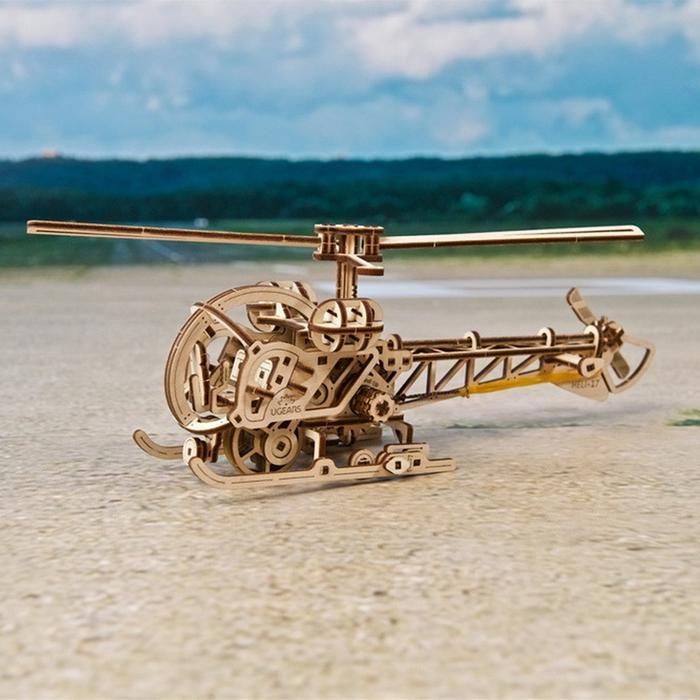 MINIATUR HELIKOPTER TEMPUR MAINAN HELIKOPTER UGEARS MINI HELICOPTER KODE 1364