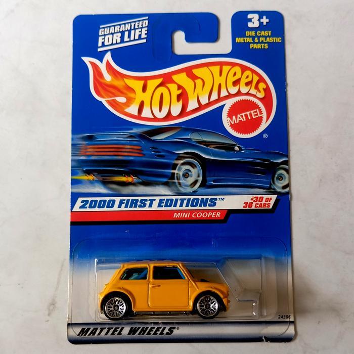 hotwheels morris mini kuning yellow kode 158
