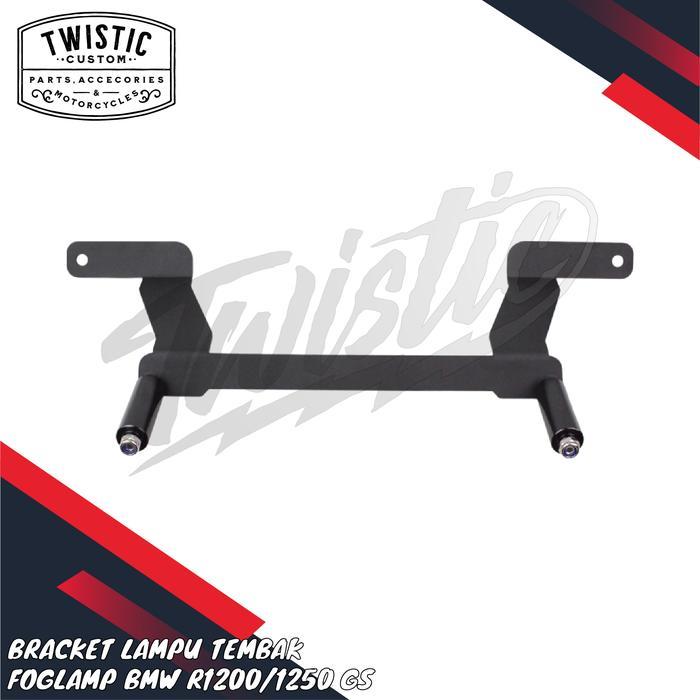 BRACKET DUDUKAN BREKET ADAPTOR HOLDER FOGLAMP LAMPU TEMBAK SOROT SPOTLIGHT MOTOR BMW R1200 R1250 GS
