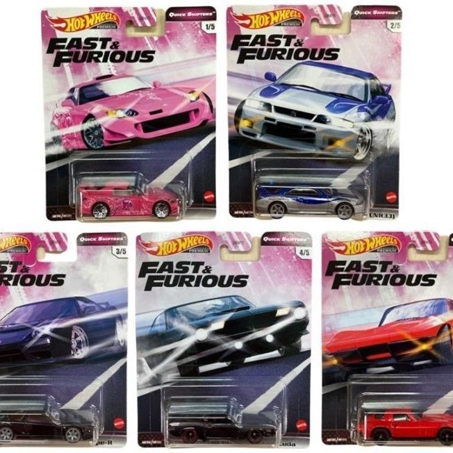 Hot Wheels Fast Furious FNF Quick Shifters Honda S2000 pink skyline