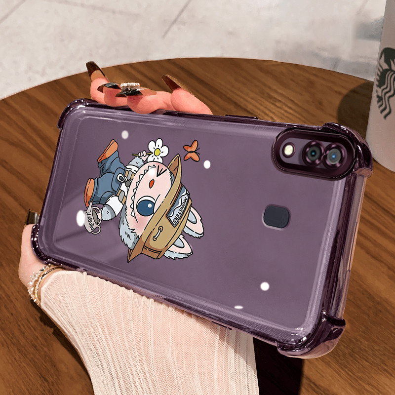 Casing Hp untuk Samsung A30 A20 A21s M10s Case Boneka Tukang Kebun Kasing Armor Cesing Clear Airbag 