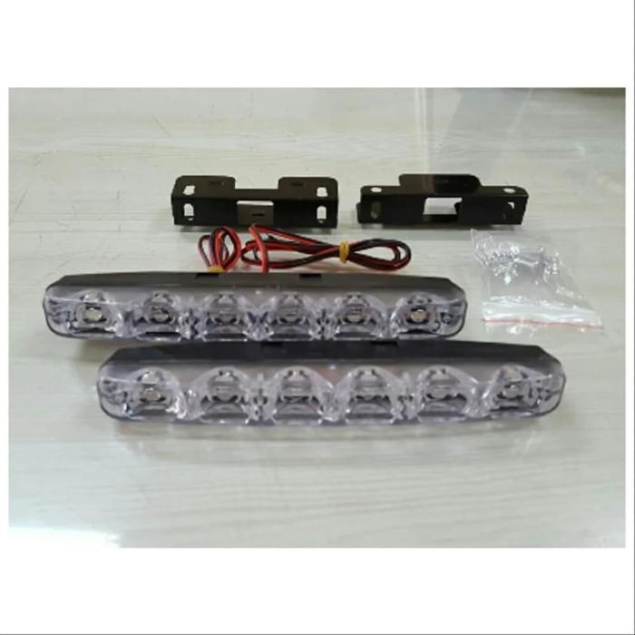 Lampu Mobil & motor Drl 6 Mata
