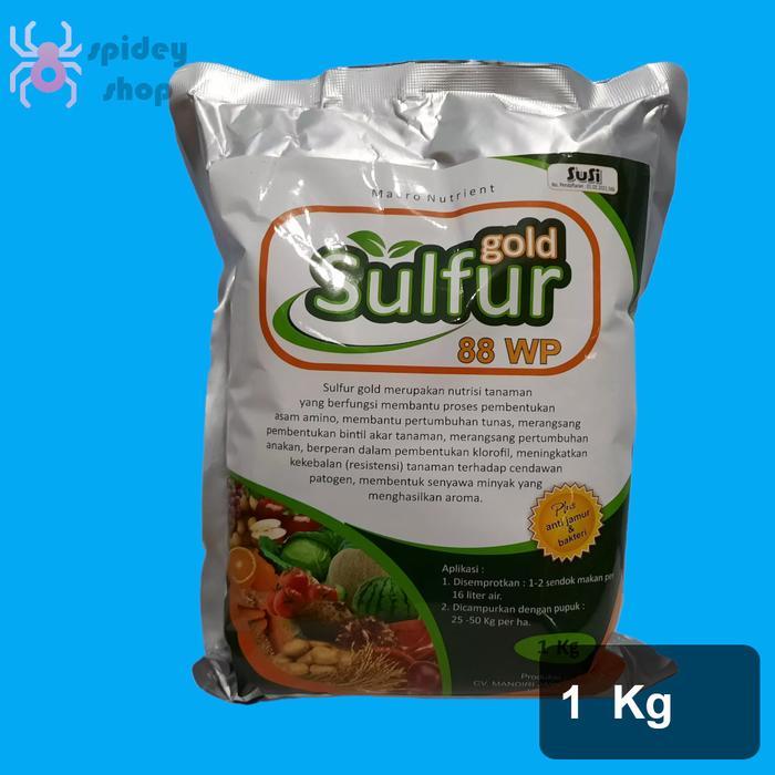 PROMO Sulfur Gold 1 Kg Fungisida Sulfur Belerang