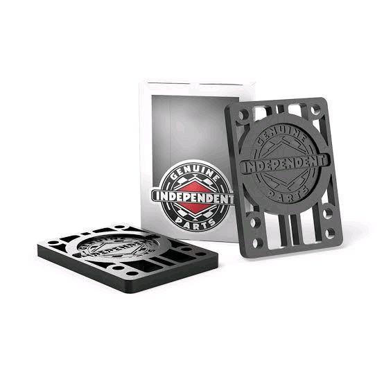 INDEPENDENT RISER PADS 1/4" SKATEBOARD