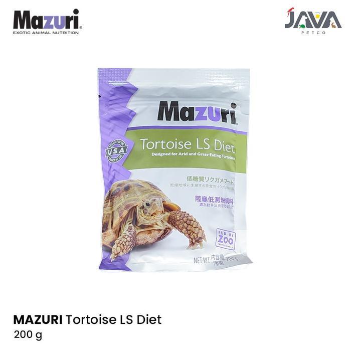 Mazuri Tortoise LS 200gr makanan kura darat Torto 200 gram