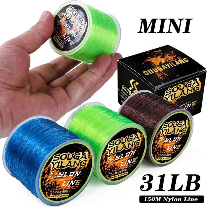 BERKUALITAS Sougayilang [COD] Senar Pancing 150M Senar Nilon 0.18Mm-0.45Mm Senar Pancing Tarikan