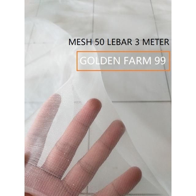 Jual insect net mesh 50 lebar 3 meter harga terjangkau