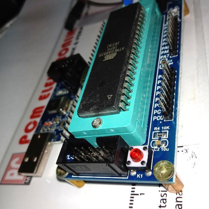 Minsys Atmega 8535 Minimum System Include Downloader And Ic Atmel 8535