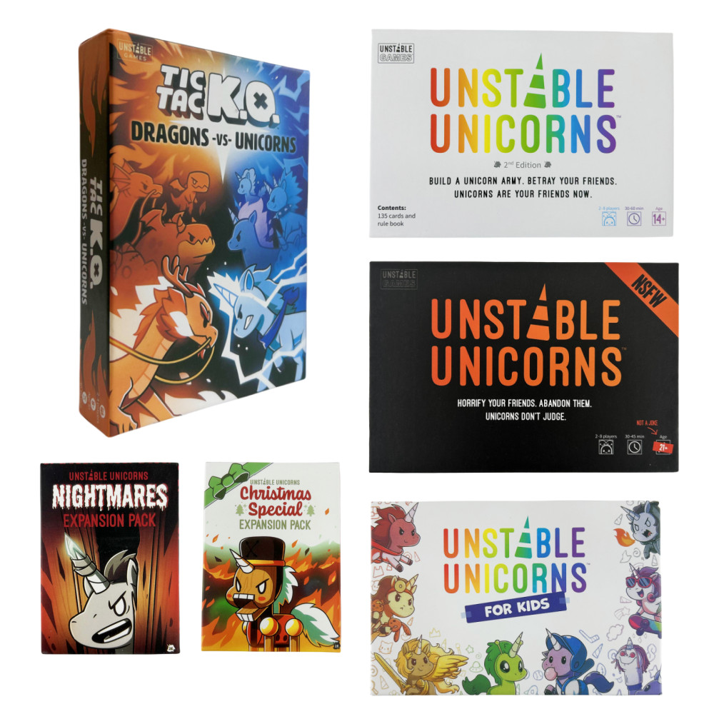 Baldur's Gate Dungeon Mayhem Board Game Monster Madness Card English Version Unicorns Nightmares