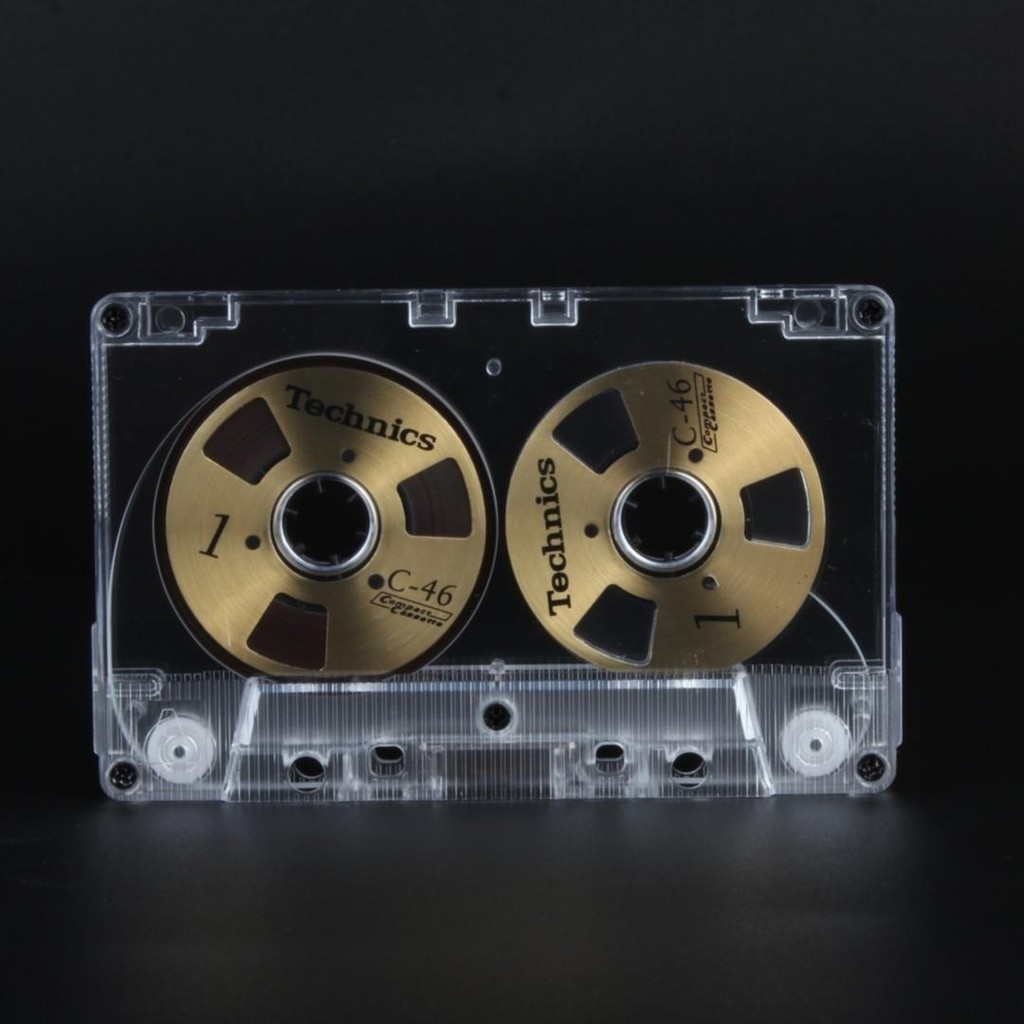 Diy Homemade Technics National Reel Cassette 46 Min Blank Audio Cassette Tape