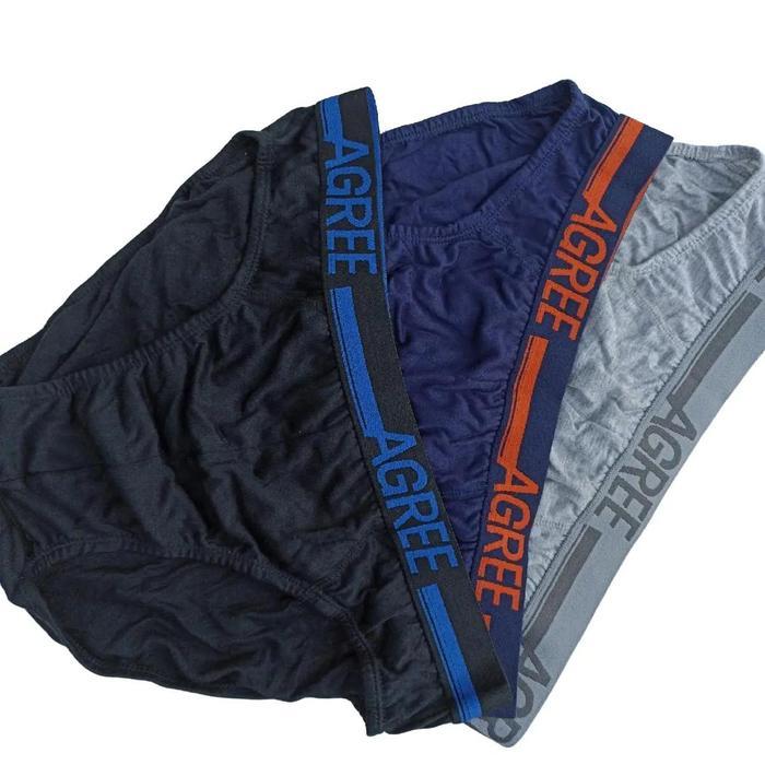 mguf- Celana Dalam Agree Sport Art 2325 Cd Pria Bahan Katun Karet Boxer Lembut Nyaman Model