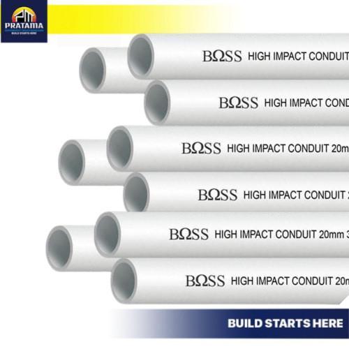 aiw25l- Pipa Listrik Conduit 20Mm Boss Putih