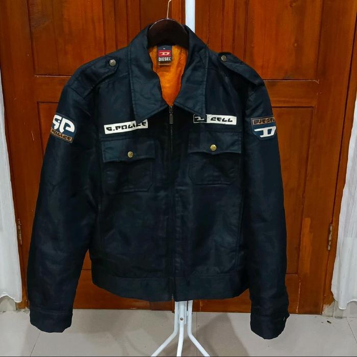 jaket vintage diesel gpolice