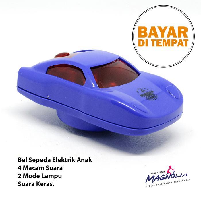 (COD) KLAKSON BEL ELEKTRIK SEPEDA ANAK 4 SUARA AKSESORIS SEPEDA ANAK