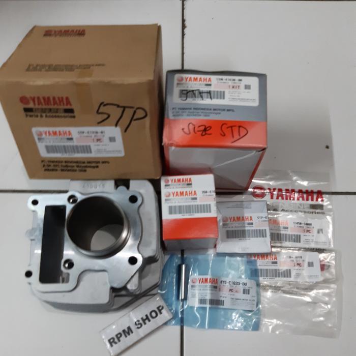 Paket Cylinder Blok-Blok Seher Yamaha Jupoter Z-Vega R New Asli 5Tp