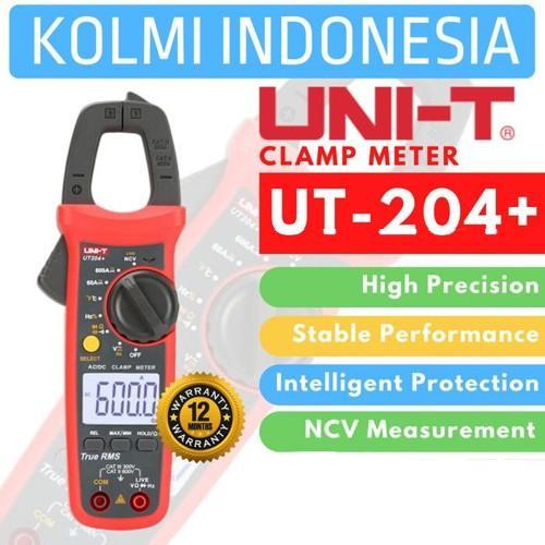 Uni-T Digital Clamp Meter Tang Ampere Ut204+