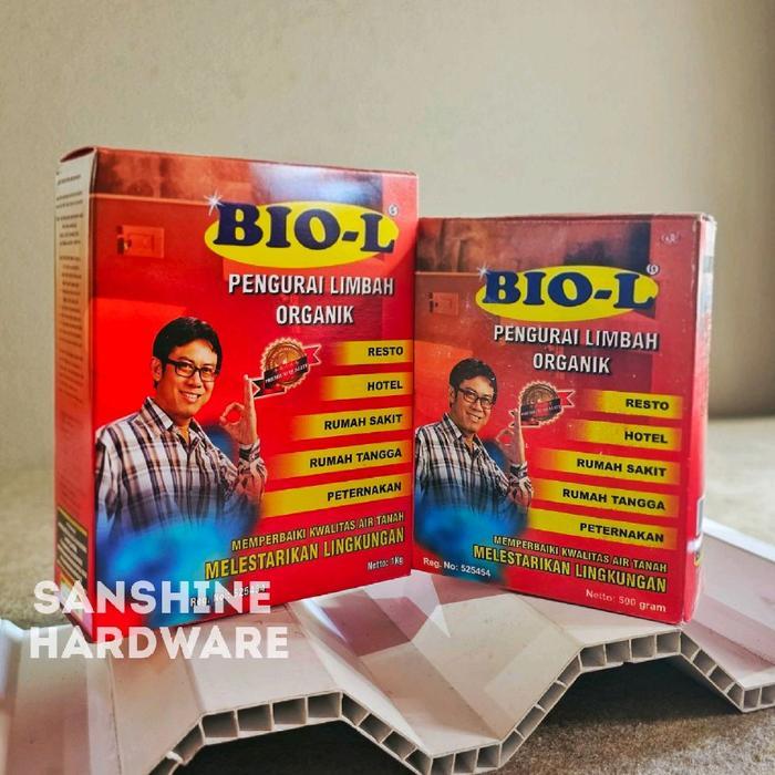 BIO-L 500gram Kuras WC Tanpa Sedot Bio L Pengurai WC Limbah Organik Pembersih WC