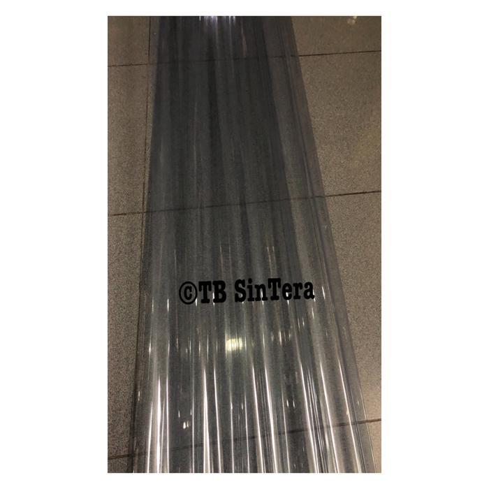 porxx- Atap Gelombang Plastik Murah Uk. 240 X 86 / Atap Fiber Uv Protection